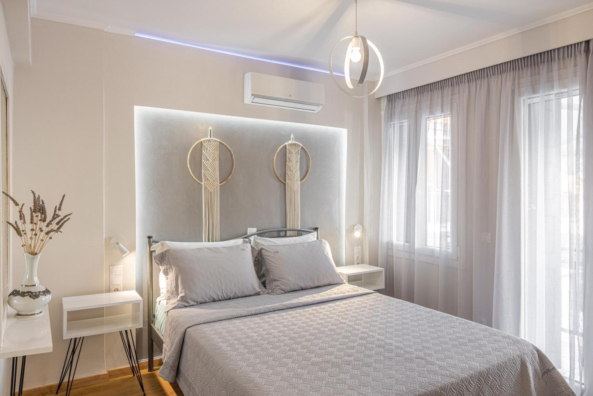 Pythagorio Blue Street Apartment With Balcony Экстерьер фото